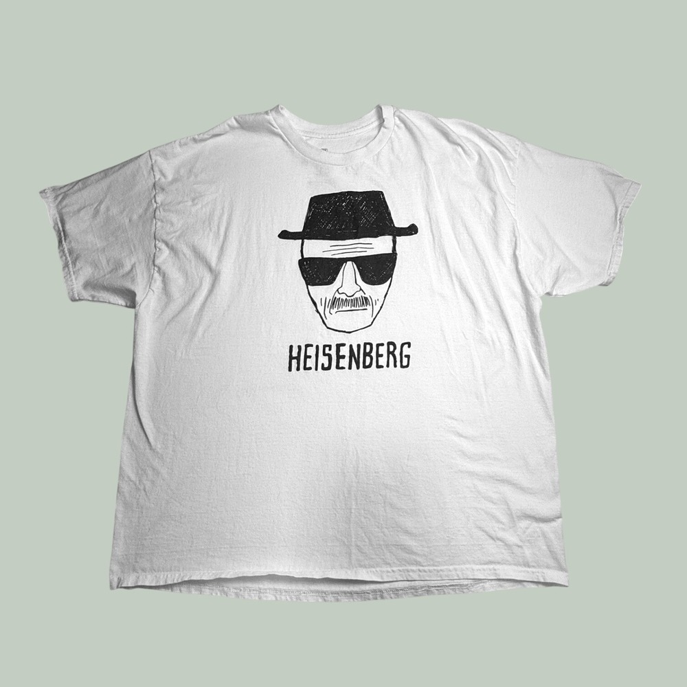 Breaking Bad Heisenberg Graphic T-Shirt Ripple Junction 2X Walter White-2552